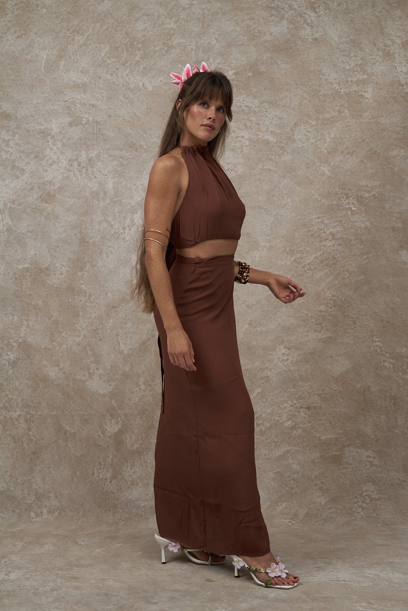 Zahara Top ~ Cocoa Brown - Waev Sports