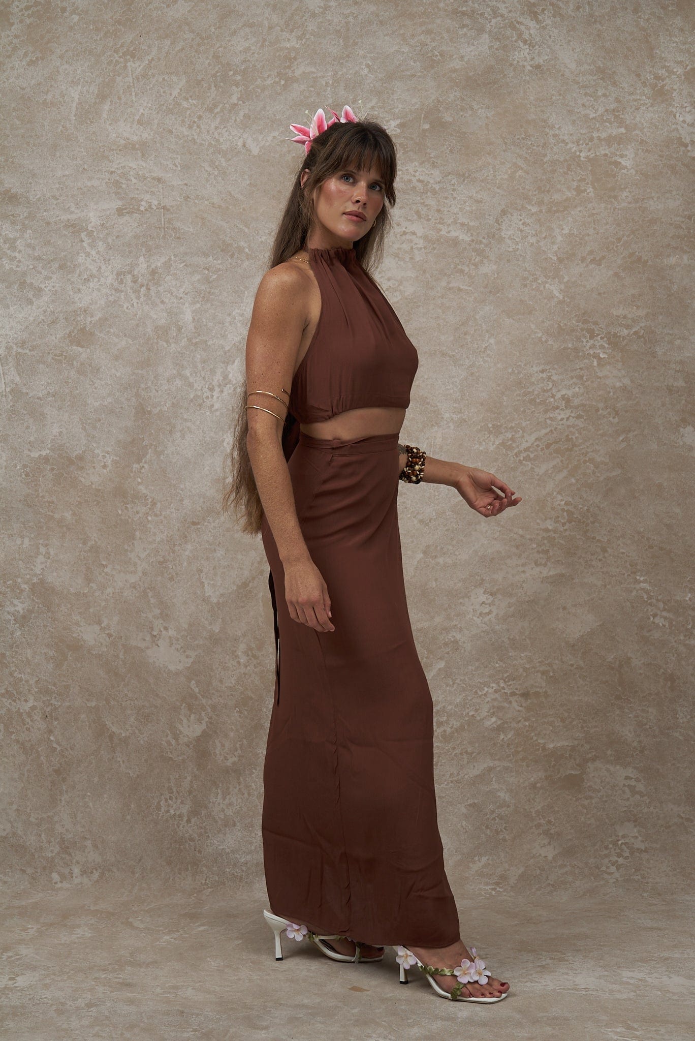 Zahara Top ~ Cocoa Brown - Waev Sports