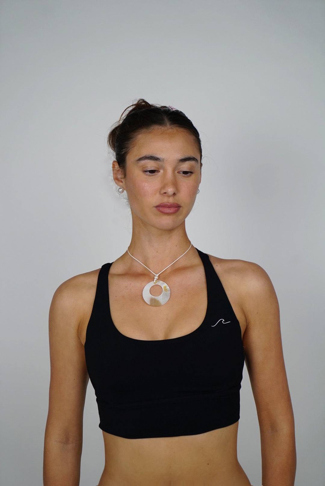 Luna Sports Bra (Black) - Waev Sports