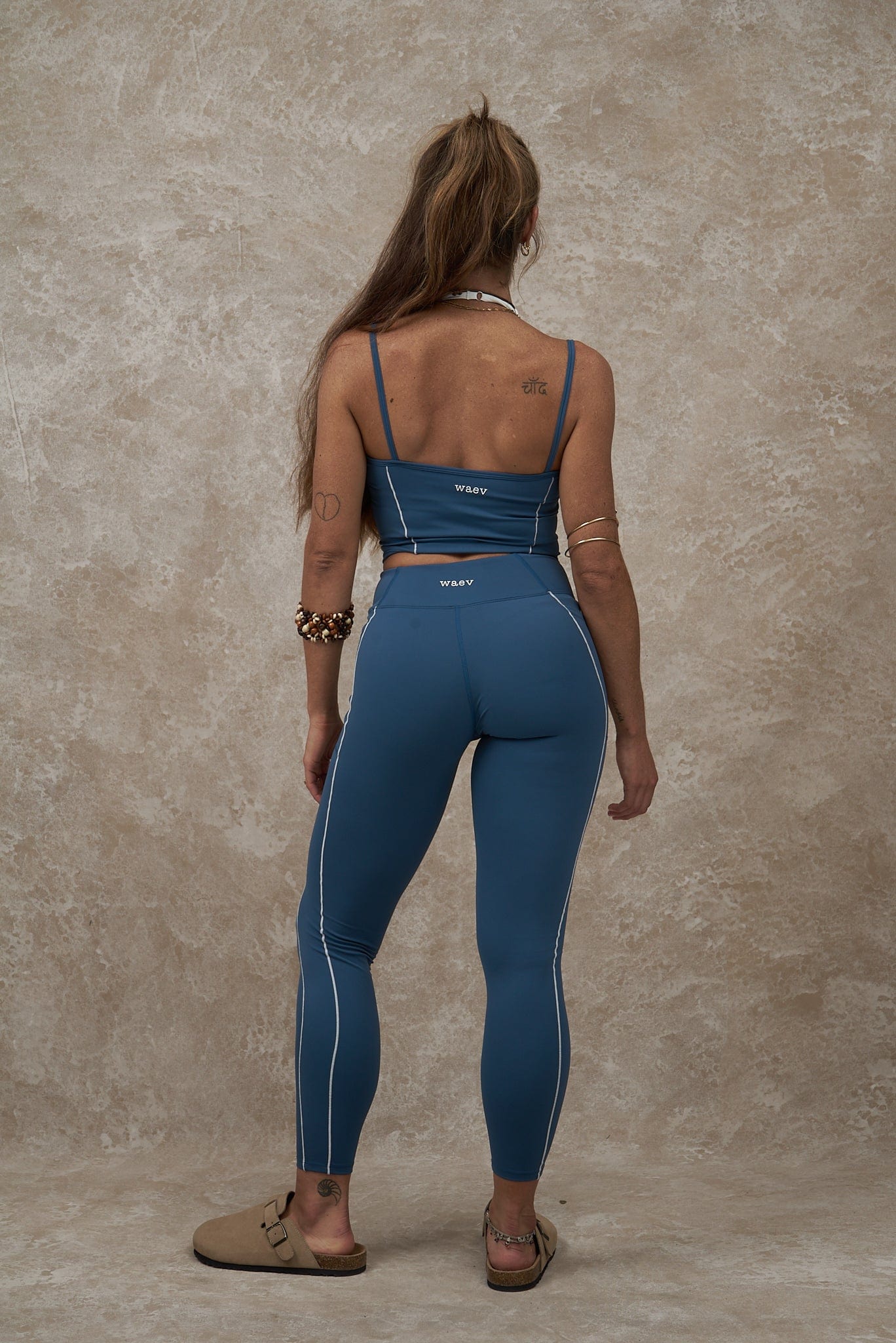 Mystique Leggings - Marina - Waev Sports