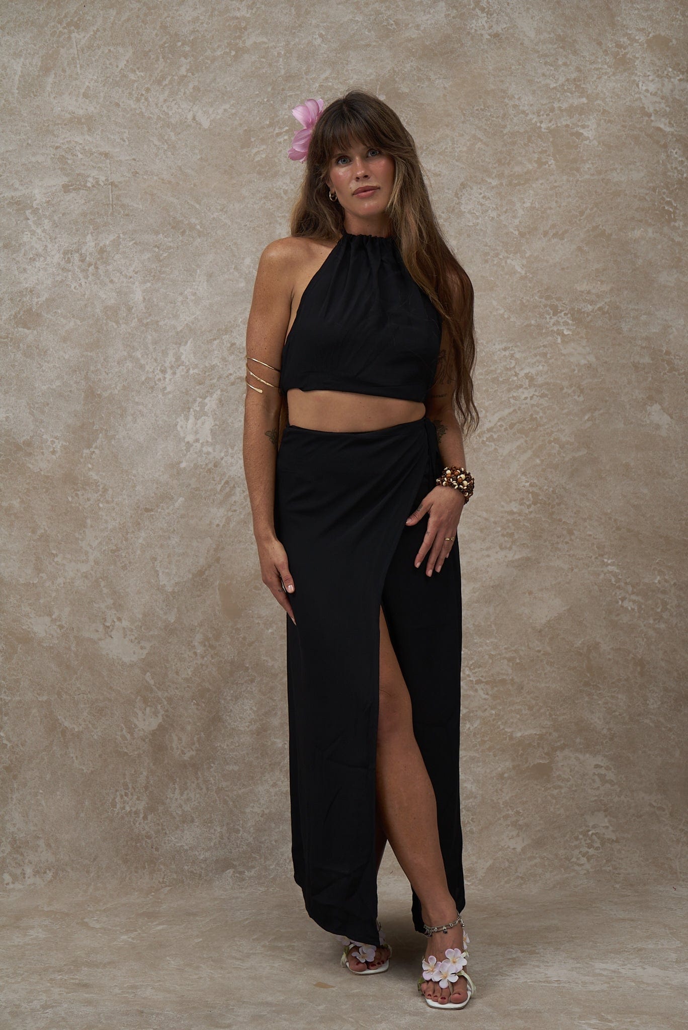 Zahara Skirt ~ Black - Waev Sports