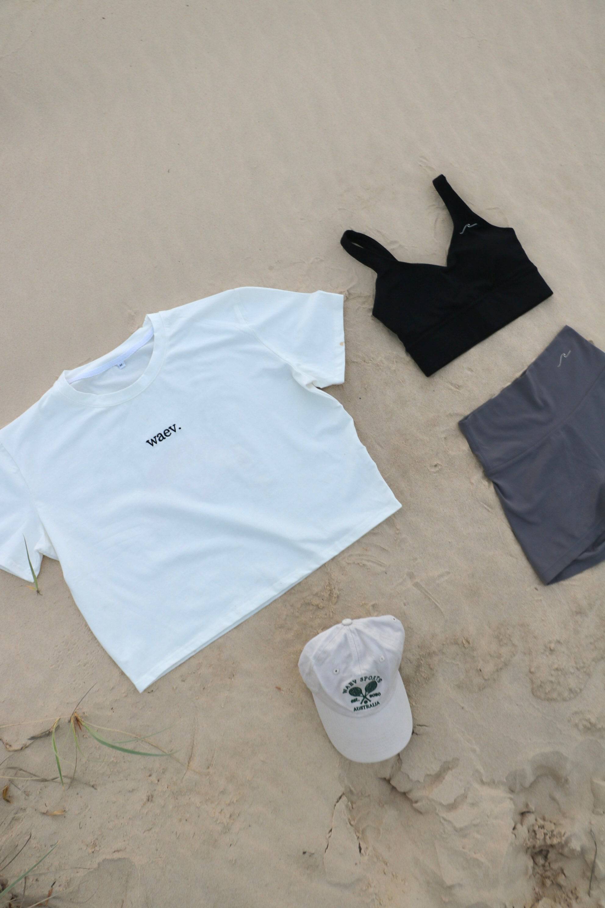 Waev Crop Tee Shirt - Waev Sports