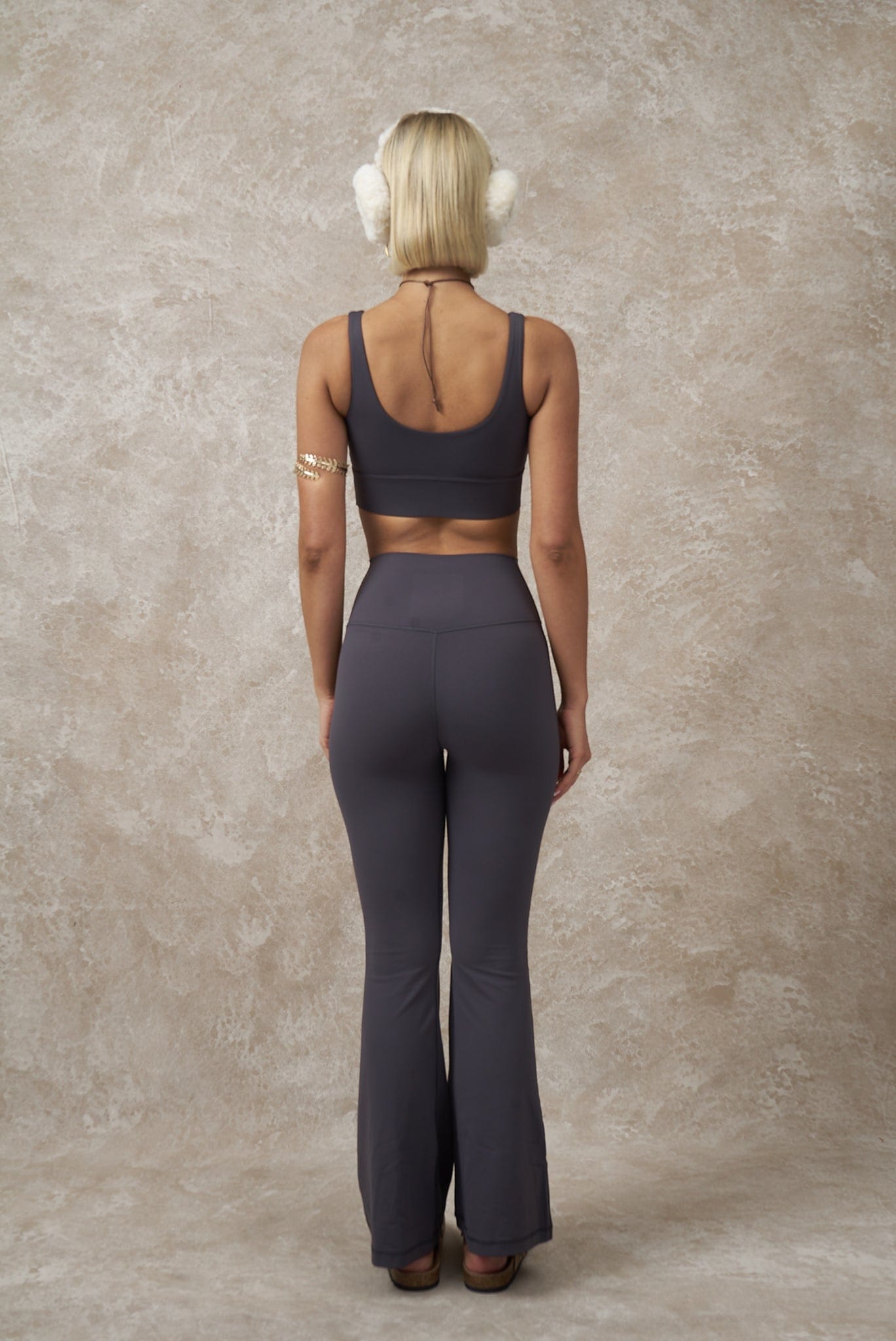 Lola Sports Bra - Dark Grey - Waev Sports