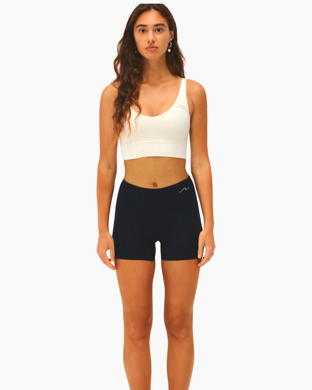 Luna Bike Shorts - Black - Waev Sports