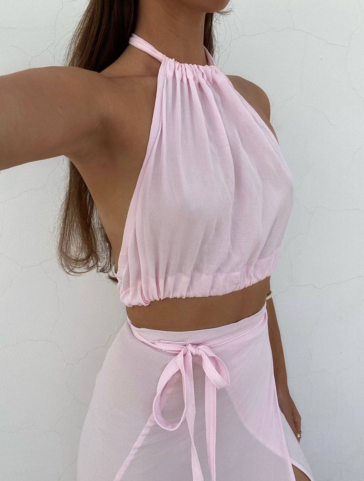Zahara Skirt ~ Shrinking Violet - Waev Sports