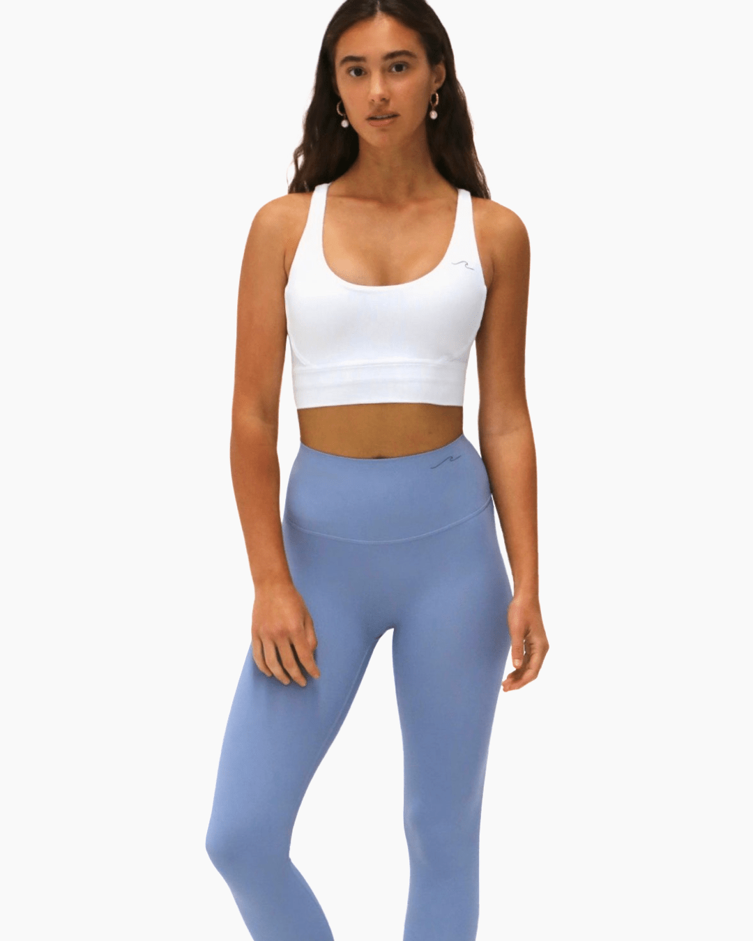 Luna Sports Bra (White) - Waev Sports