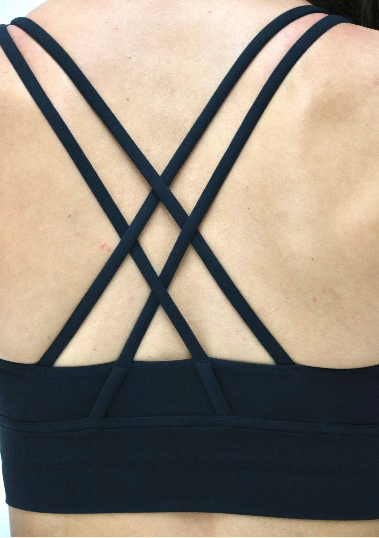 Luna Sports Bra (Black) - Waev Sports