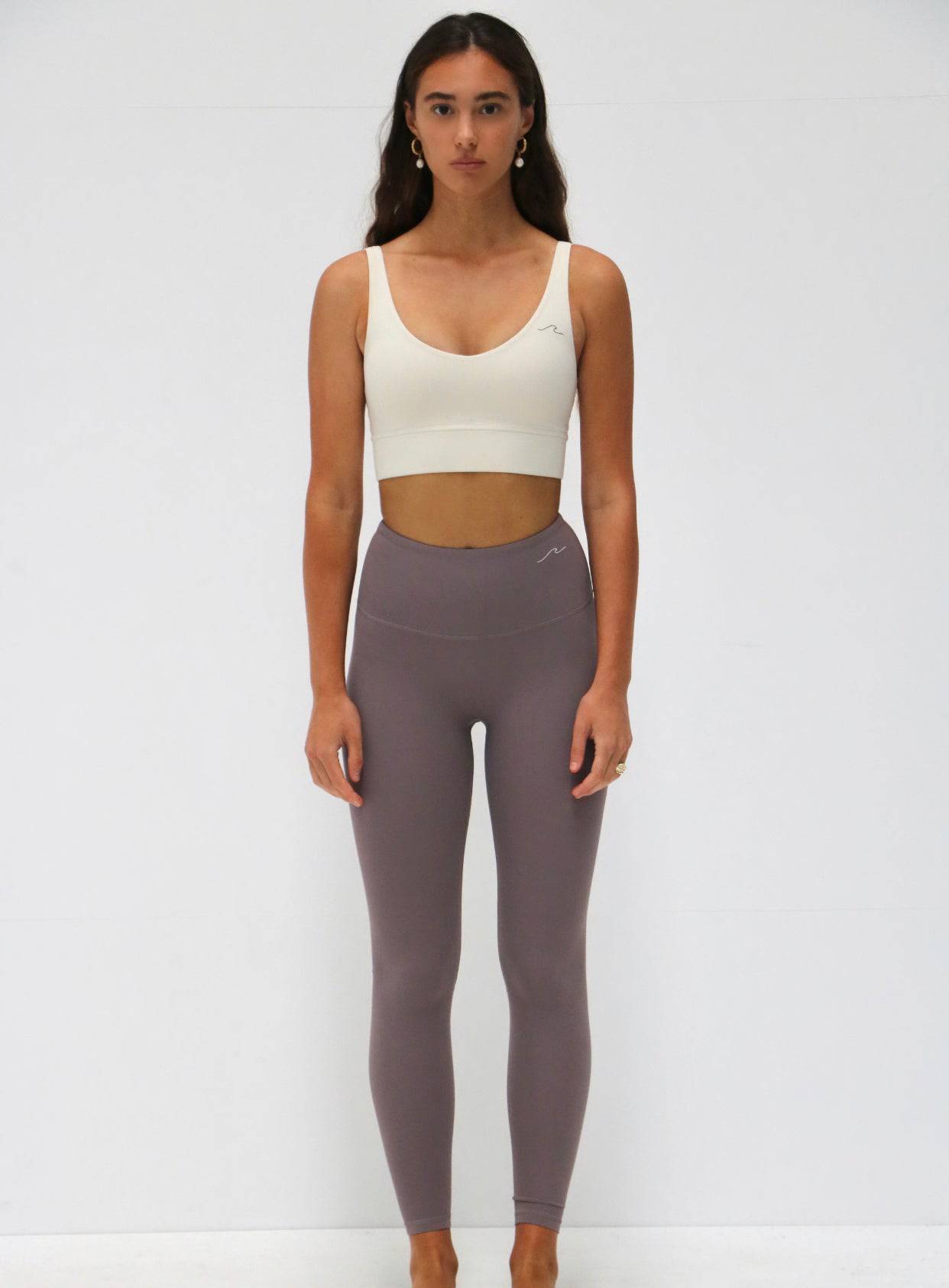 Lola Leggings ~ Dusty Purple - Waev Sports