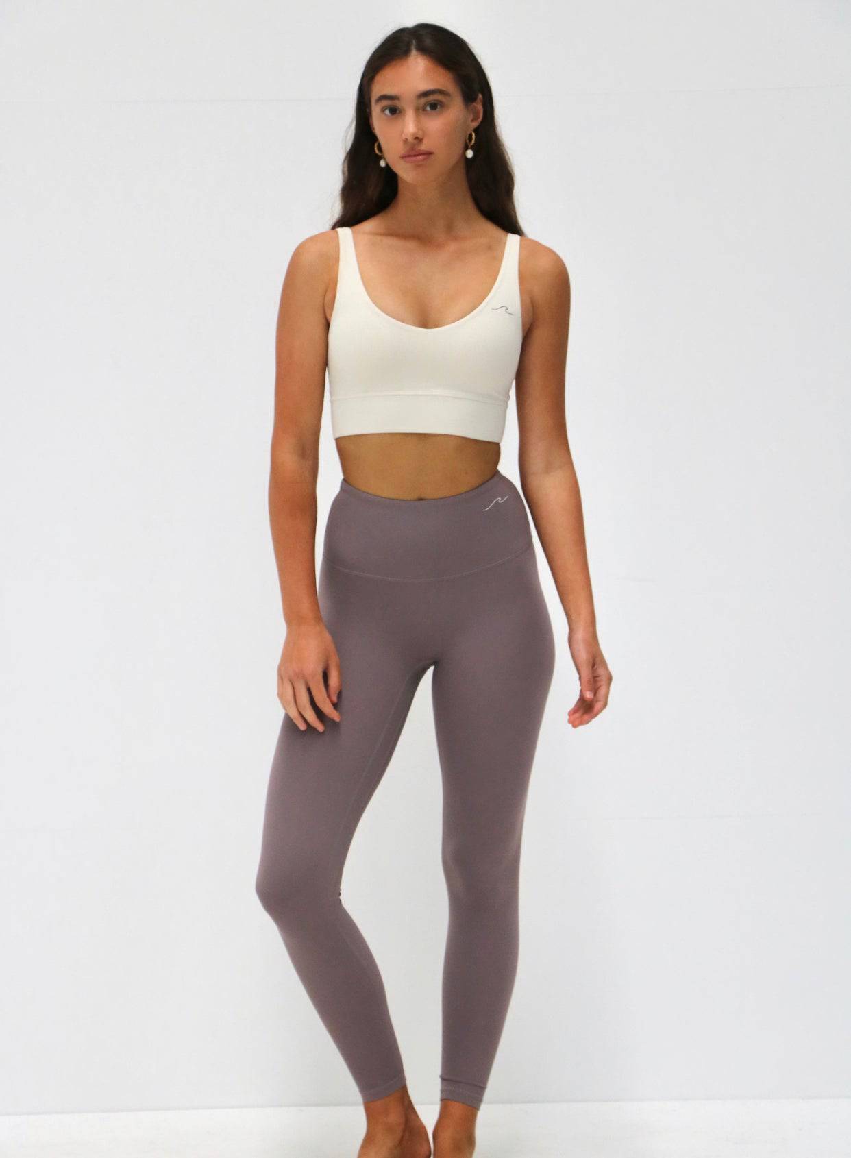 Lola Leggings ~ Dusty Purple - Waev Sports