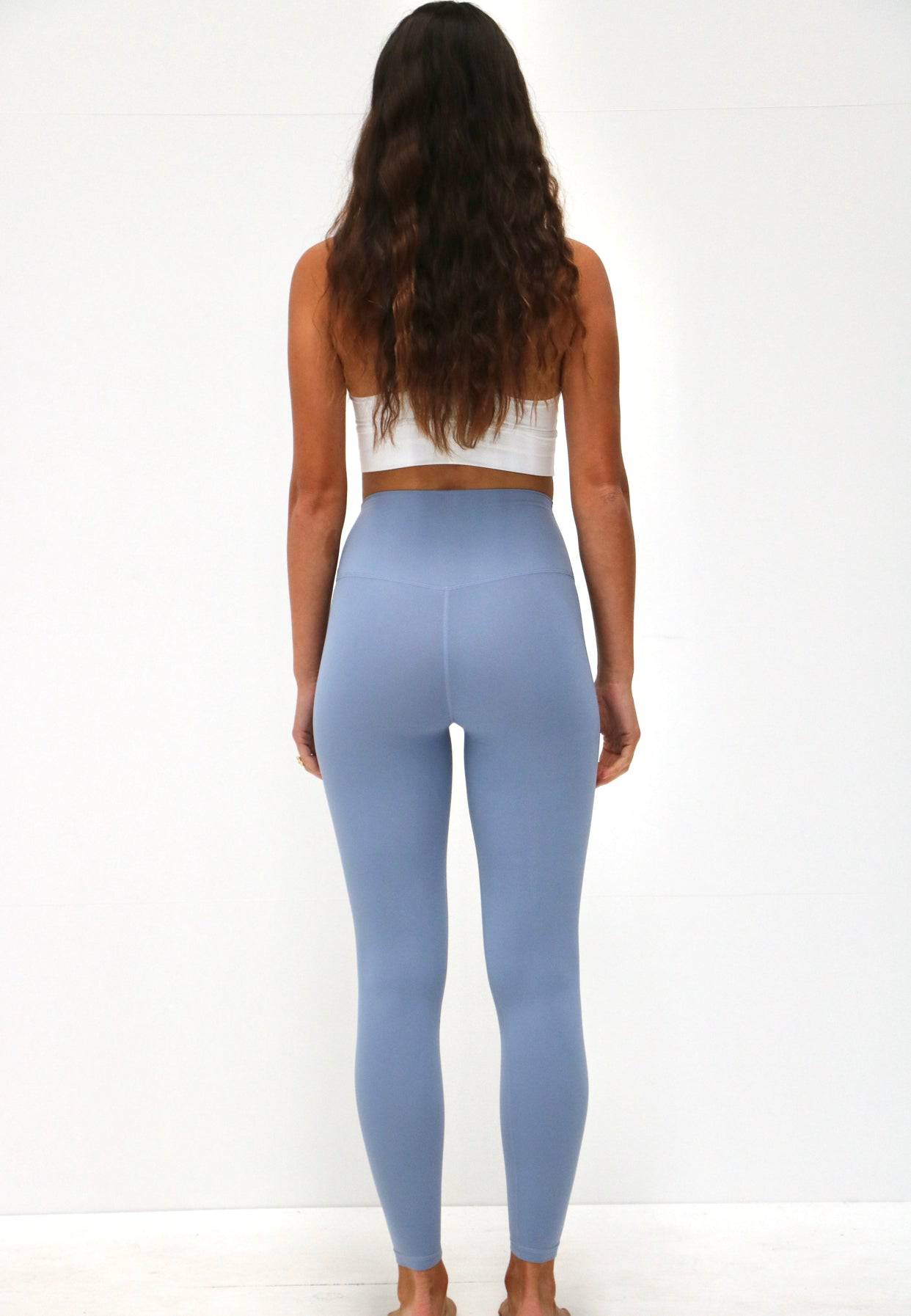Luna Blue Leggings - Waev Sports