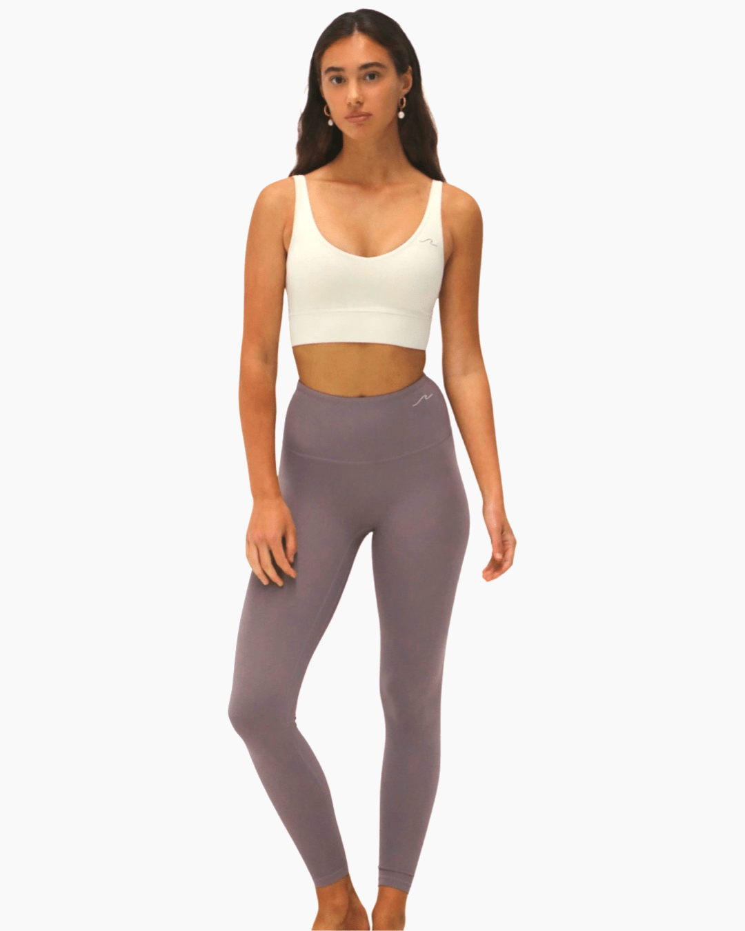 Lola Leggings ~ Dusty Purple - Waev Sports