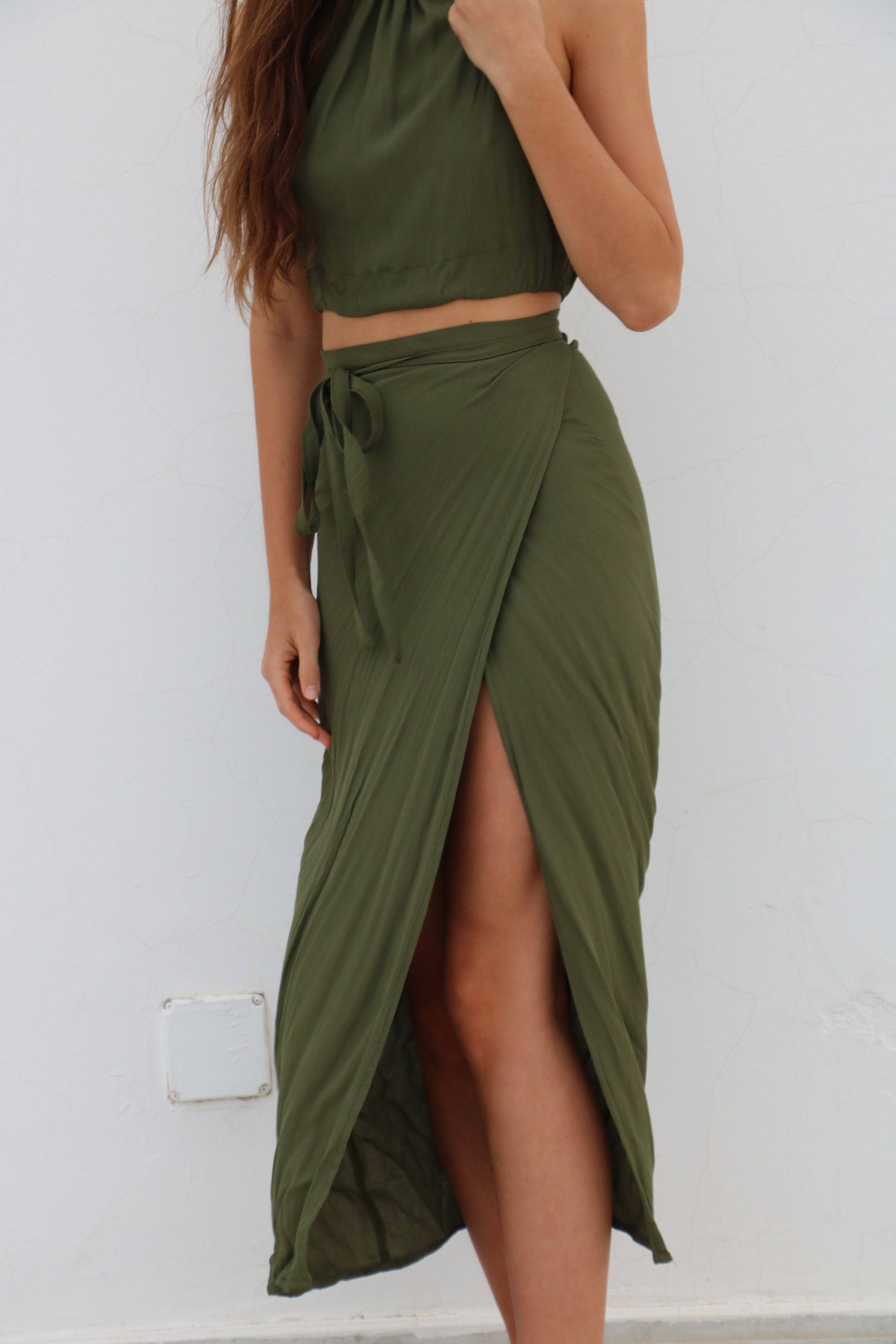 Zahara Top ~ Capulet Olive - Waev Sports
