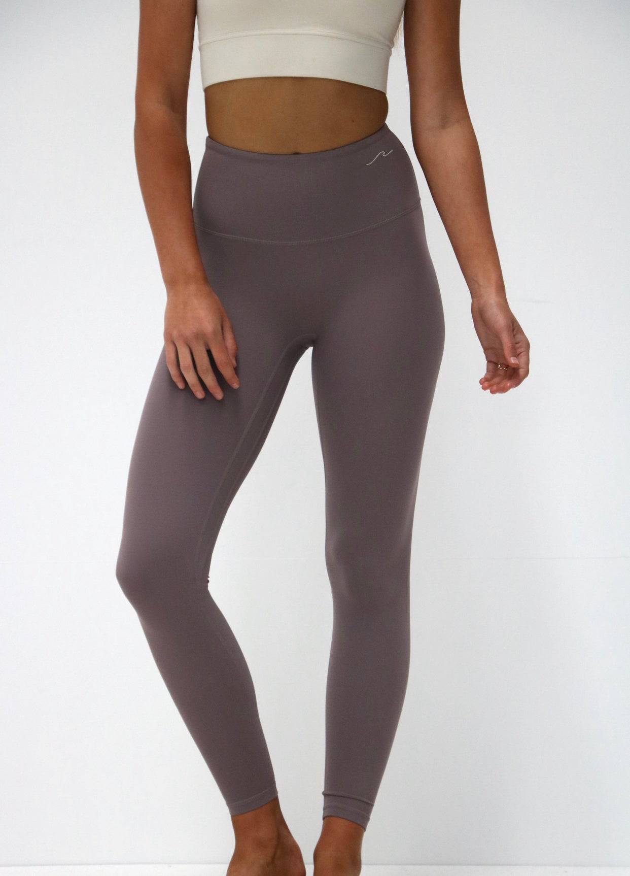 Lola Leggings ~ Dusty Purple - Waev Sports