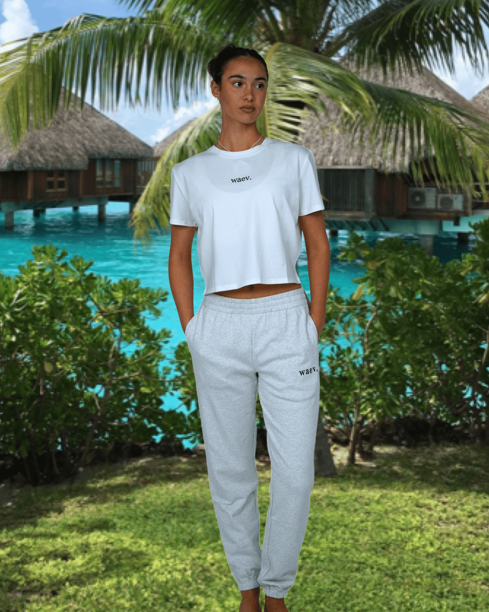 Waev Crop Tee Shirt - Waev Sports