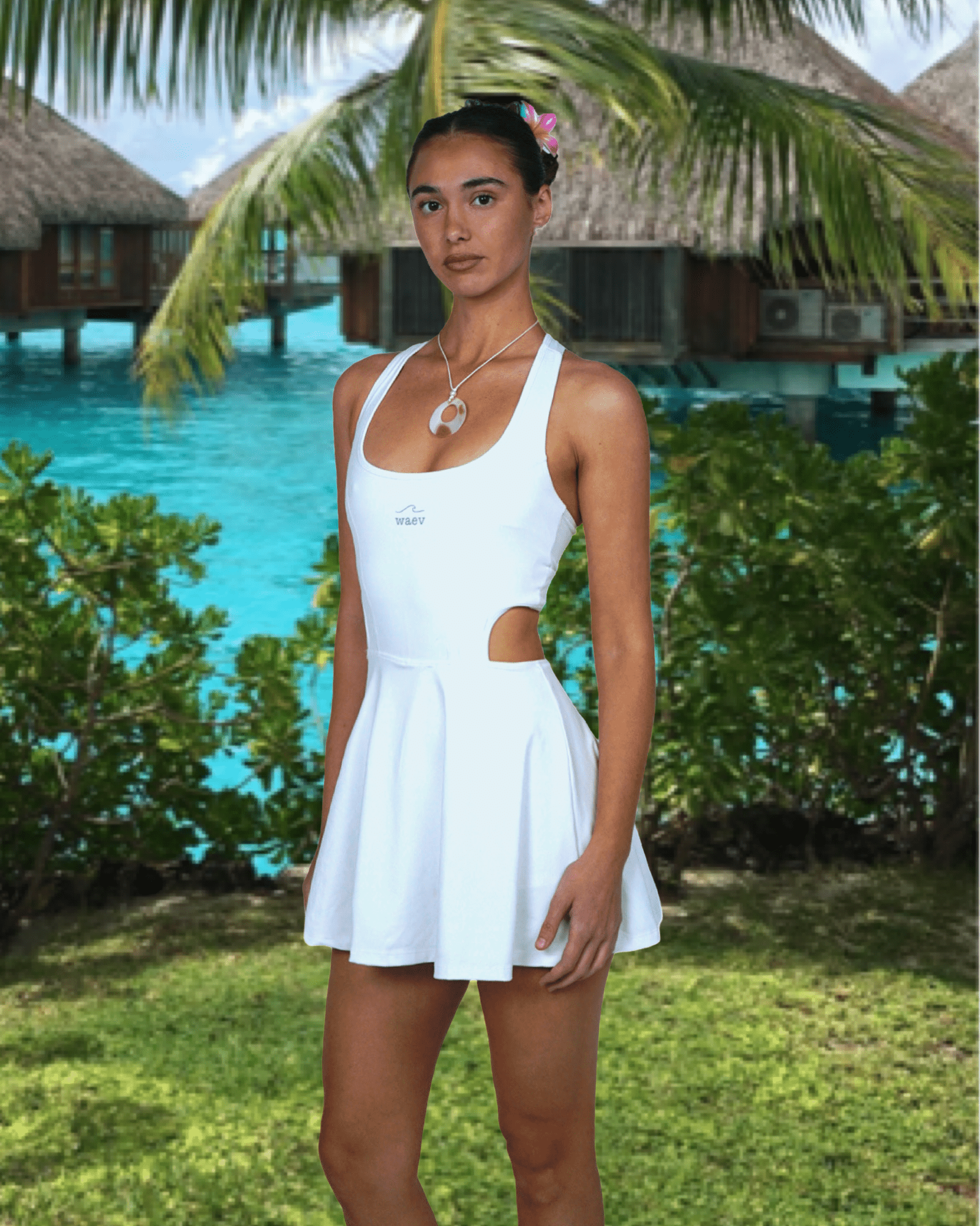 Santorini Tennis Dress - Waev Sports