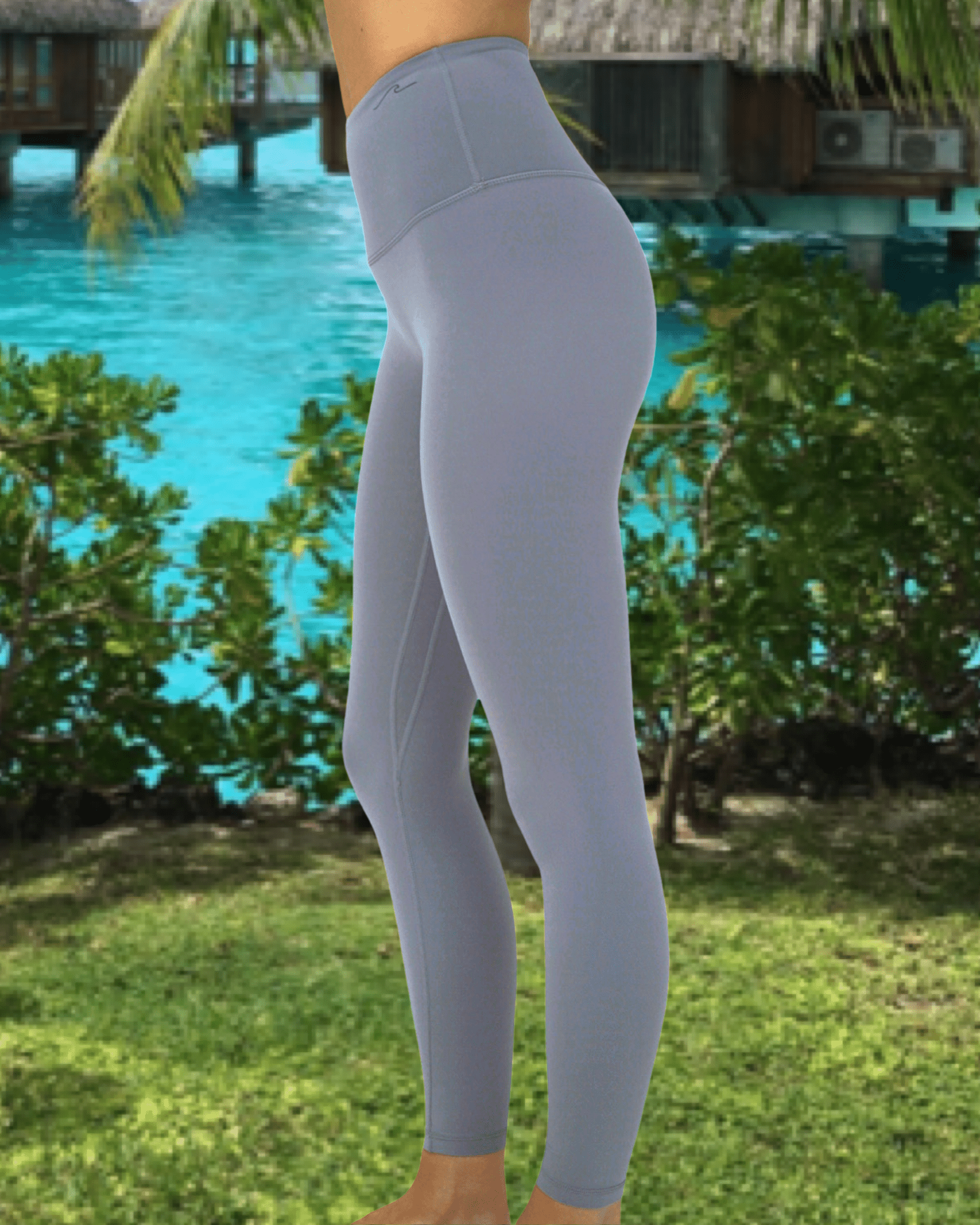 Lola Leggings ~ Dusty Purple - Waev Sports