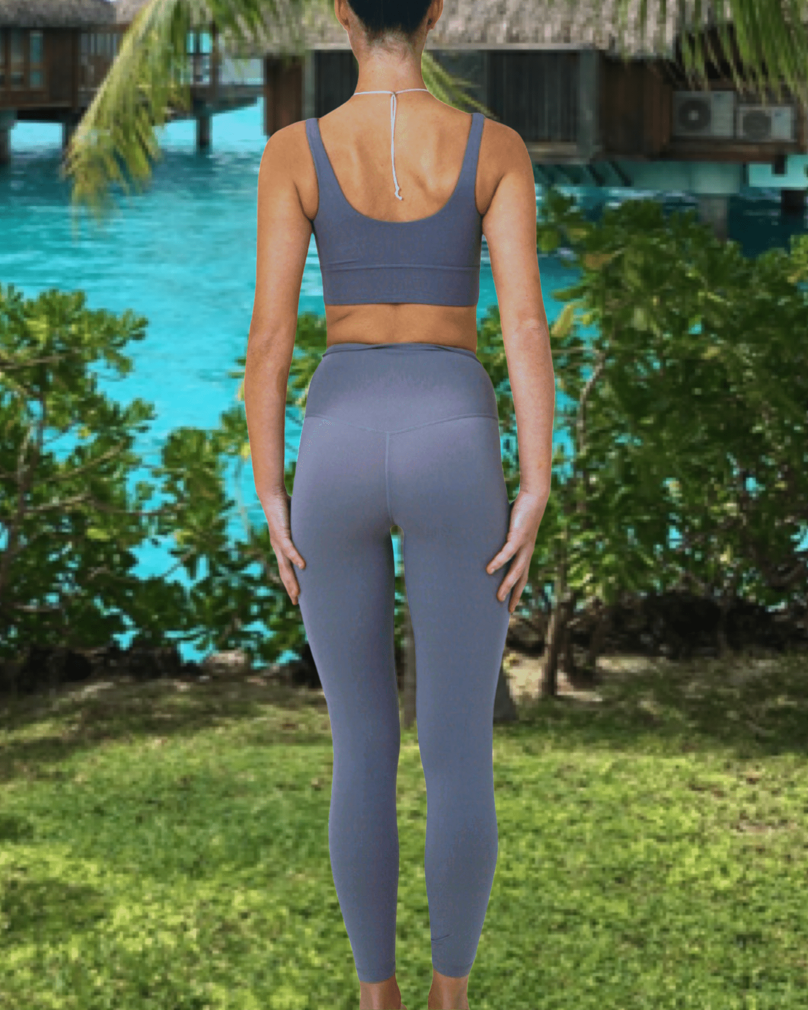 Lola Leggings ~ Dusty Purple - Waev Sports