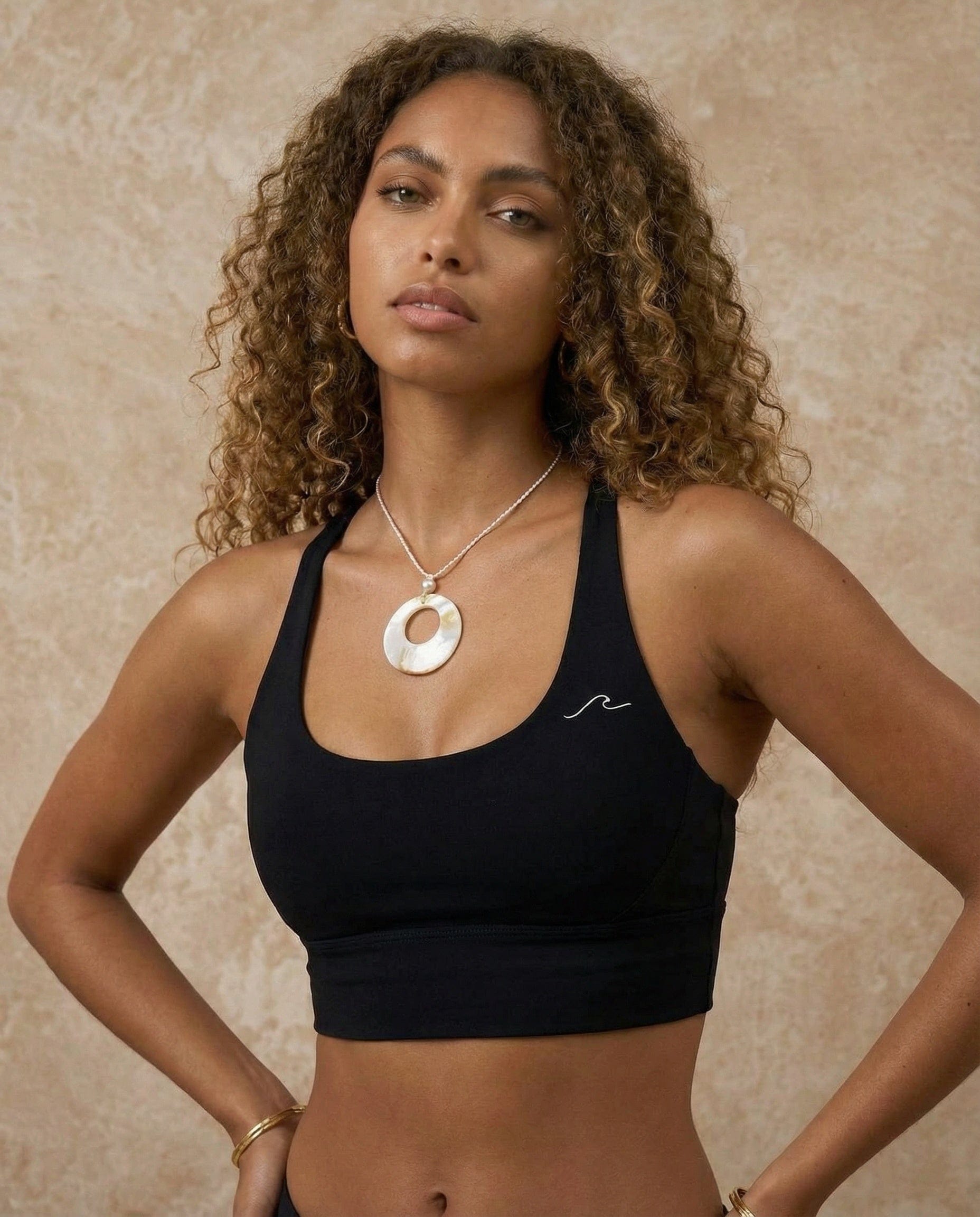 Luna Sports Bra (Black)
