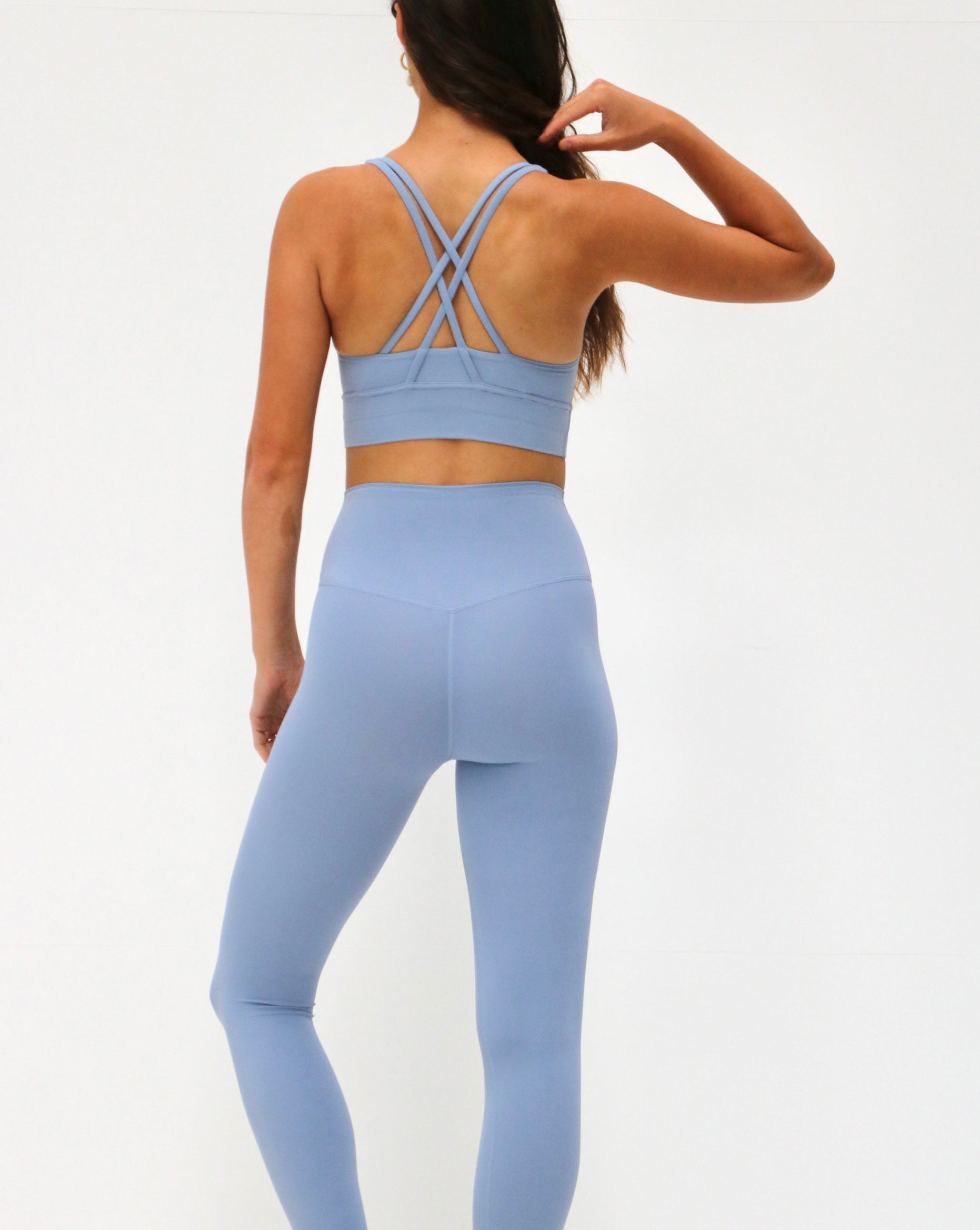 Luna Sports Bra (Blue)