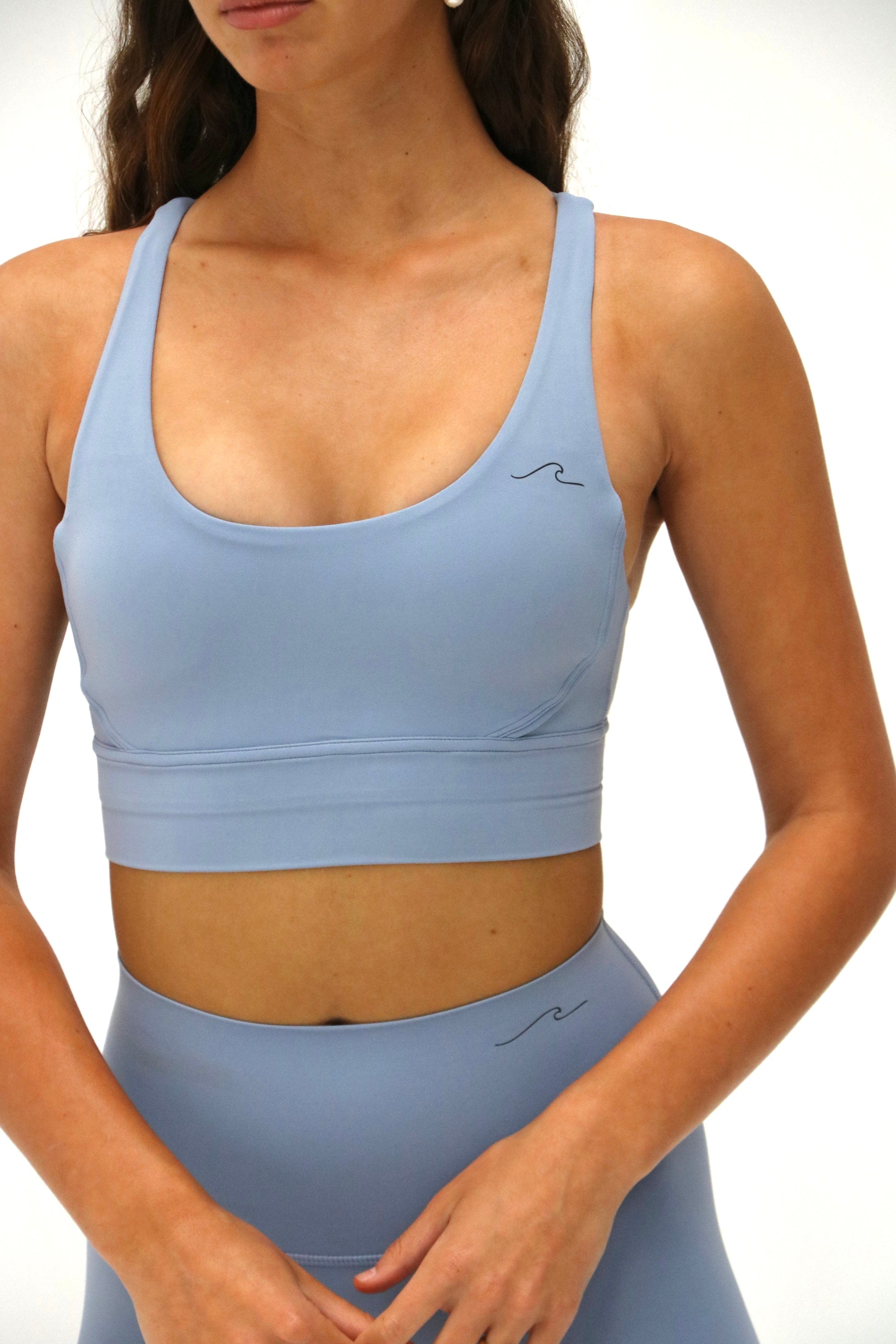 Luna Sports Bra (Blue)