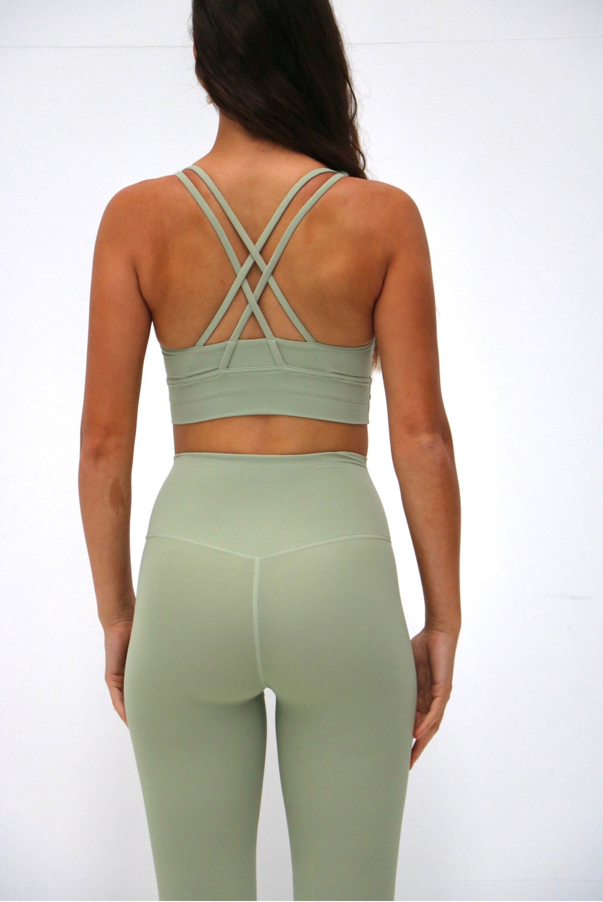 Luna sports bra (Green)