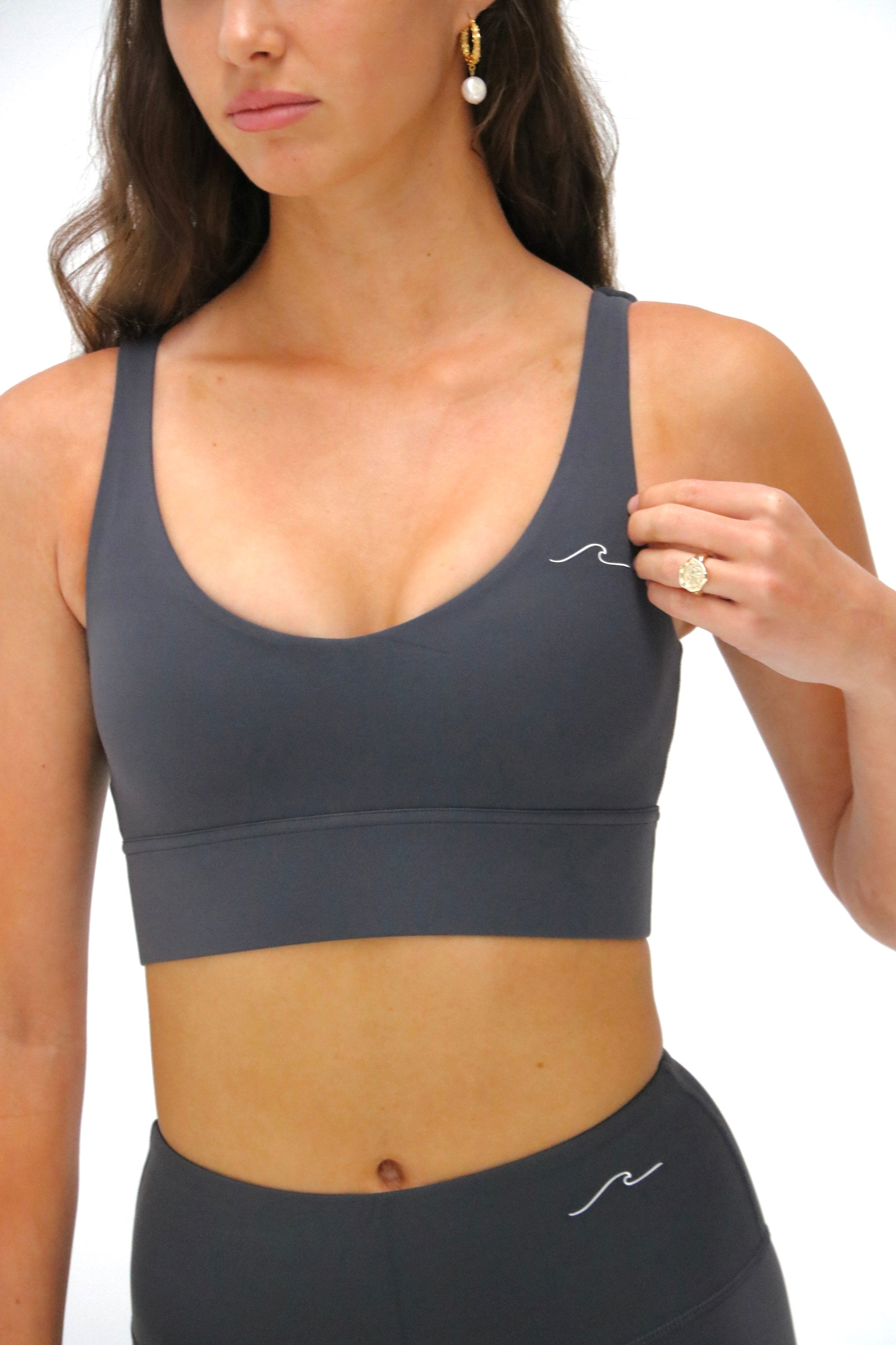 Lola Sports Bra - Dark Grey