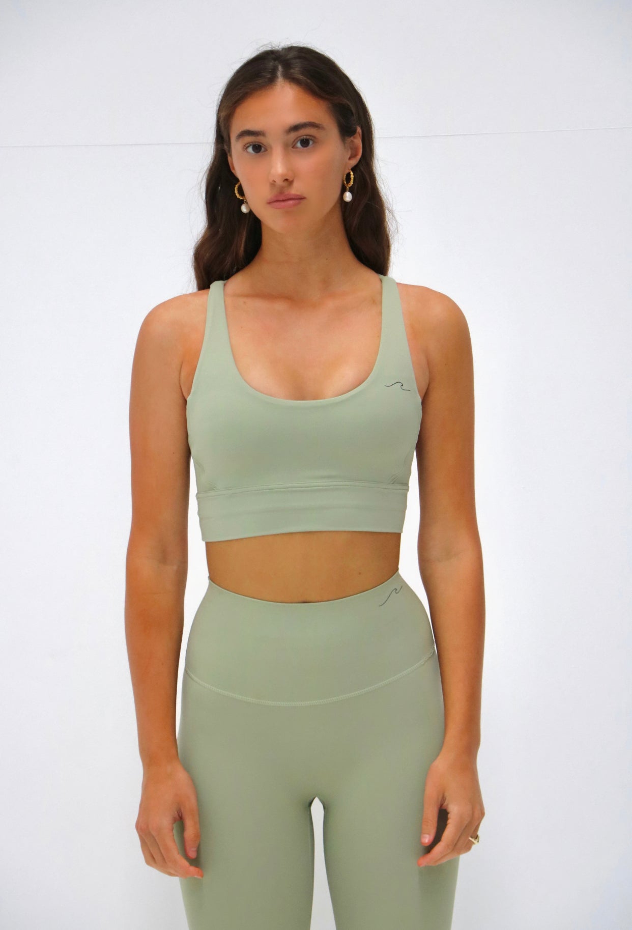 Luna sports bra (Green)