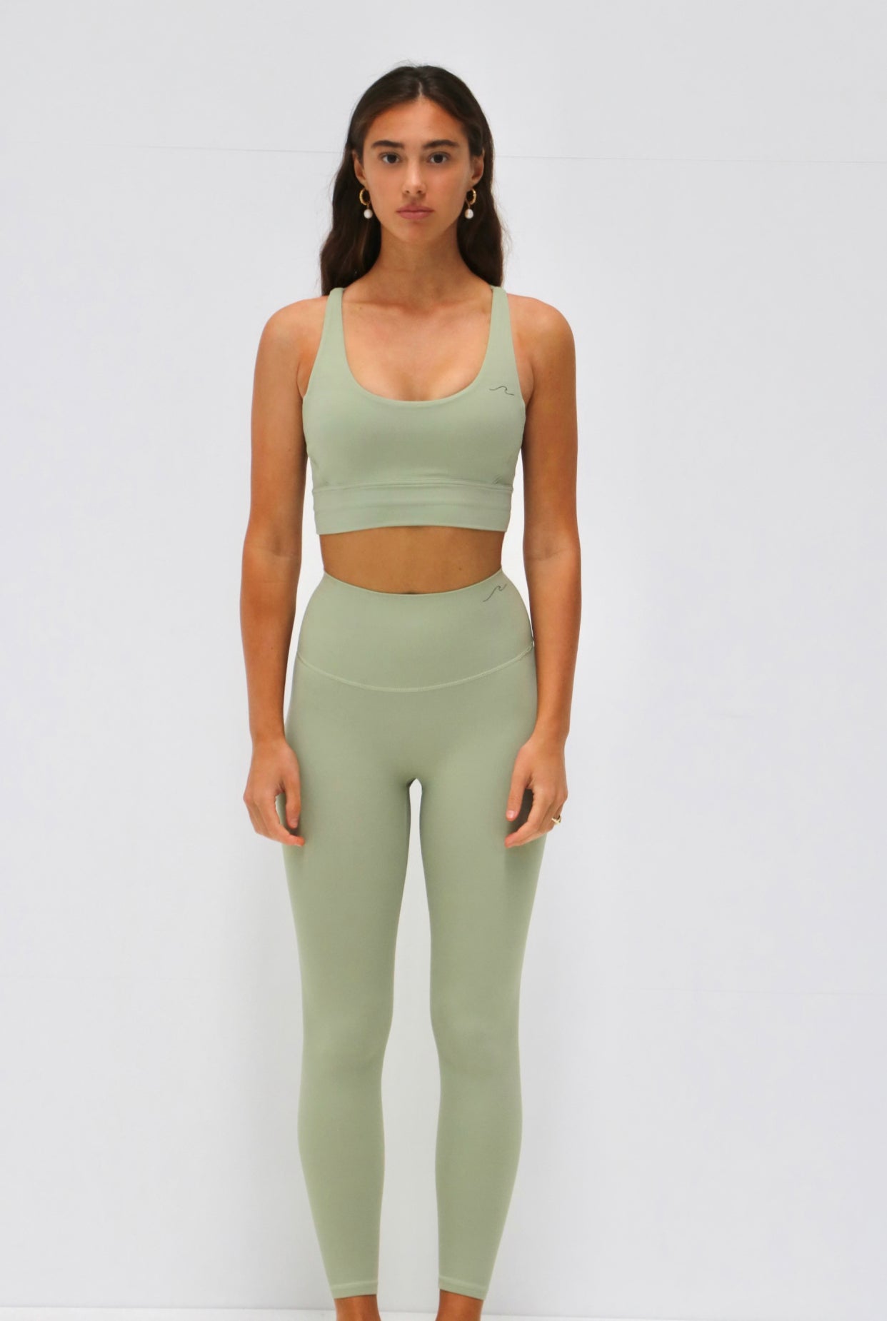 Luna sports bra (Green)