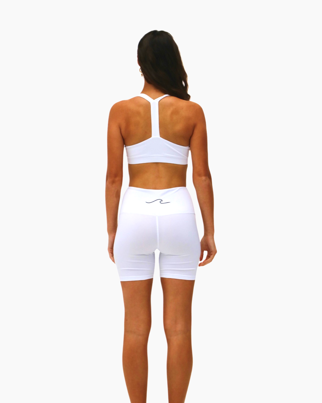 Bike Shorts White