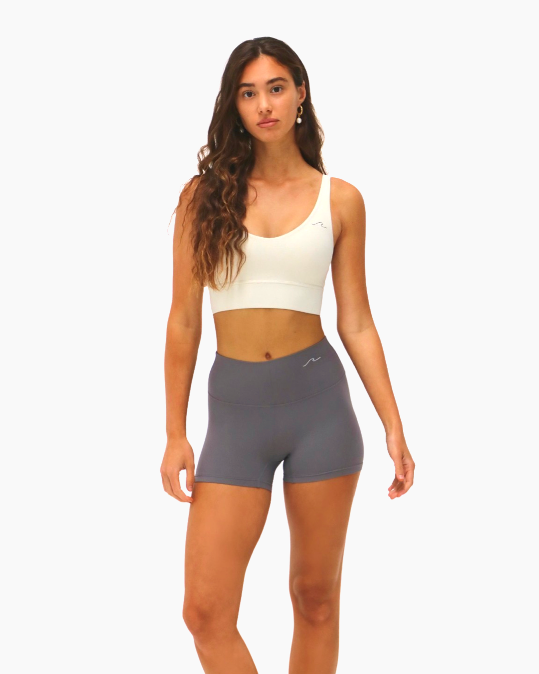 Luna Bike Shorts - Grey