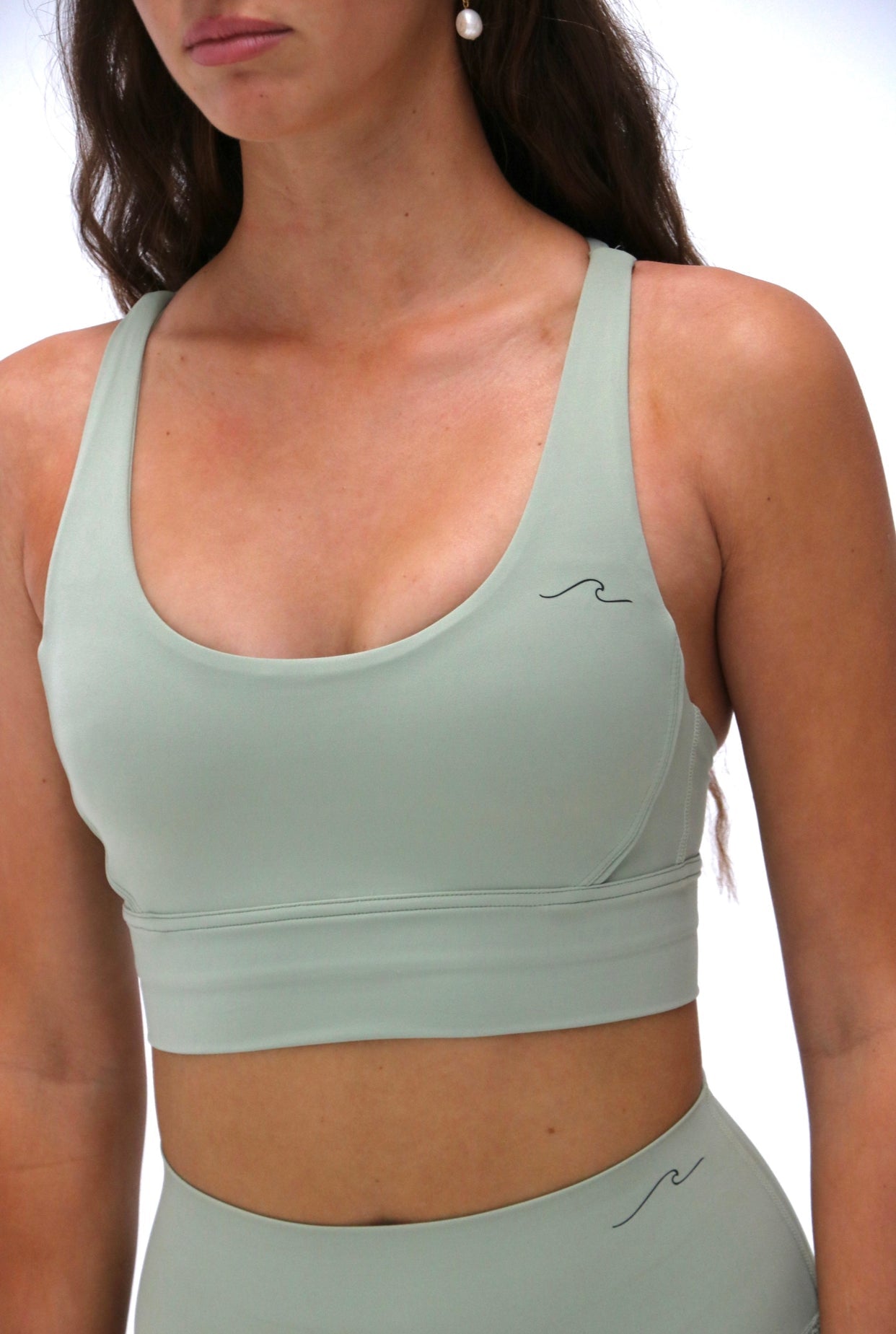 Luna sports bra (Green)